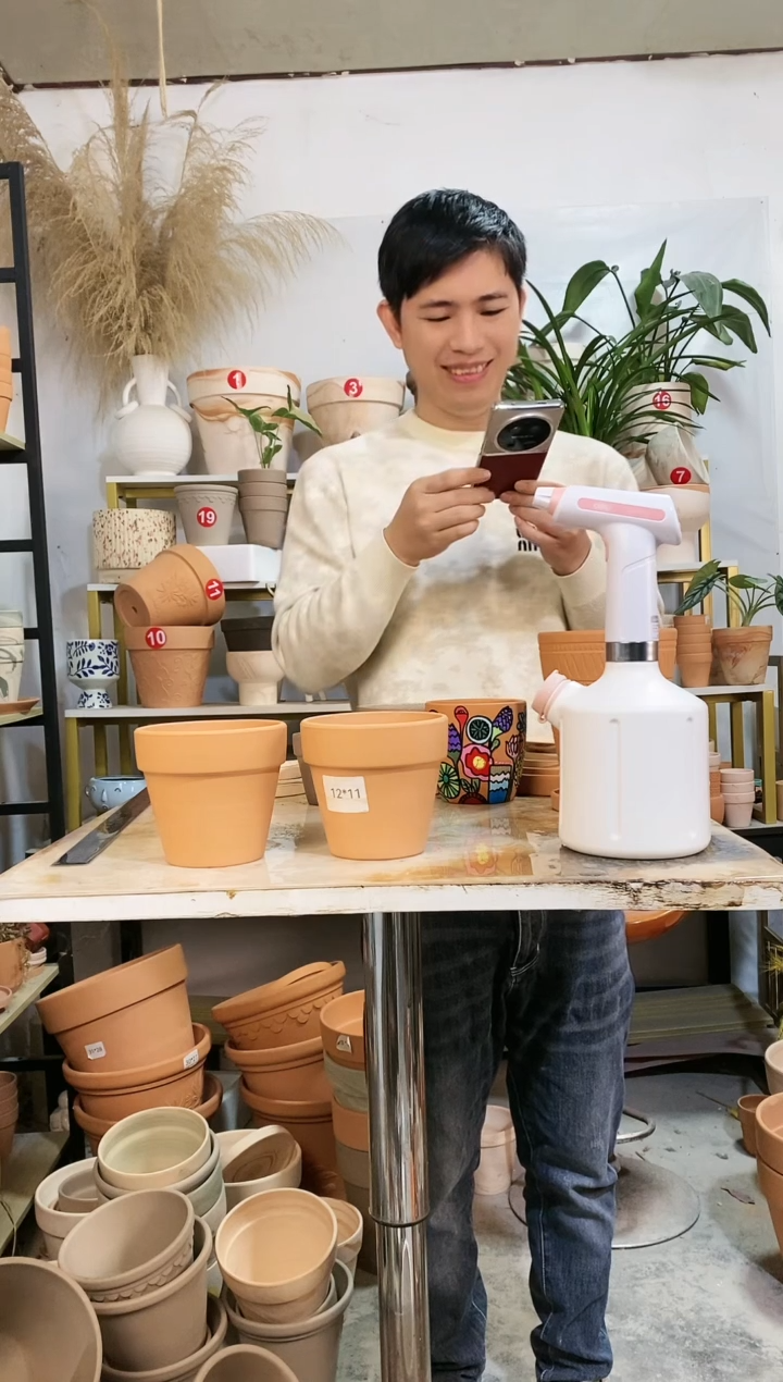 【闪购商品】红陶12*11红陶国际 2盆无托