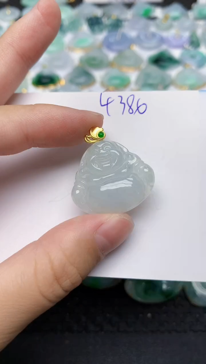 颈饰未镶嵌翡翠 天然缅甸A货翡翠百元以上9元证书费自理