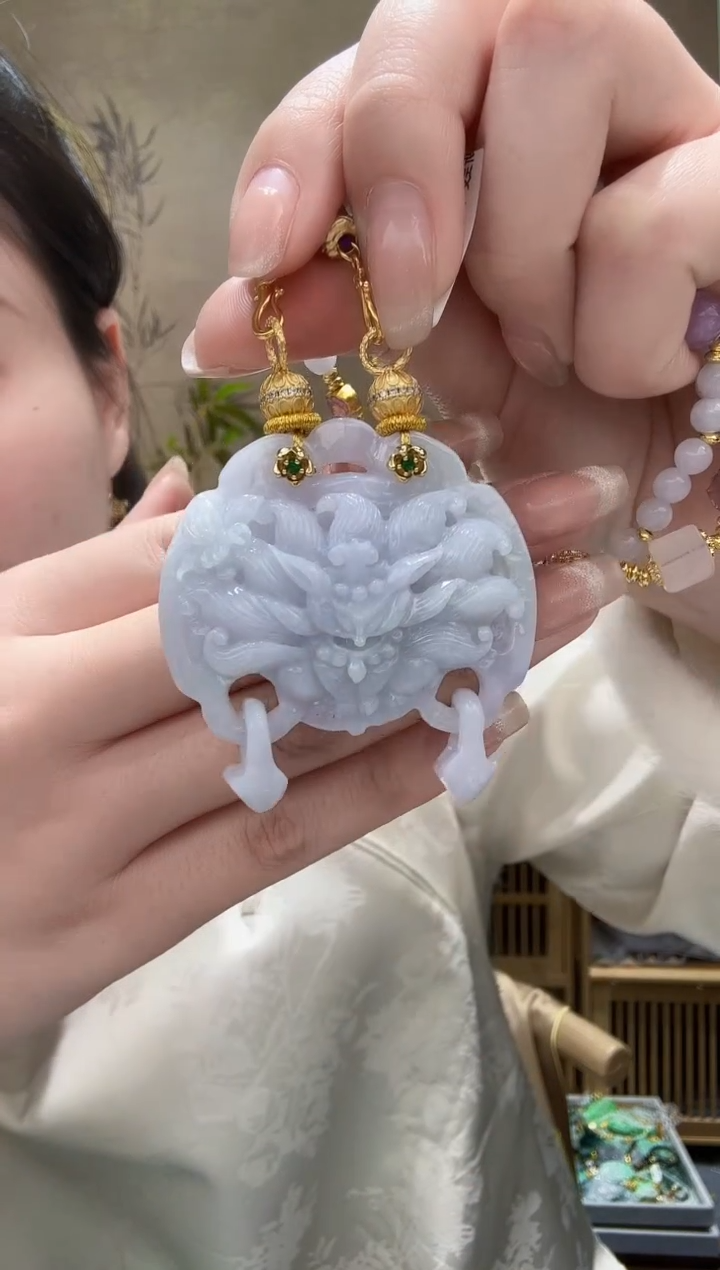 【闪购商品】翡翠颈饰未镶嵌吊坠