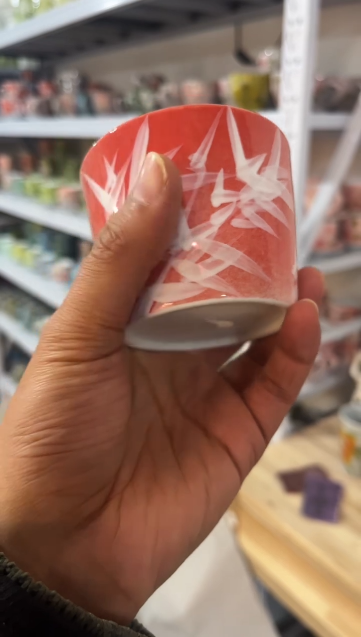 微瑕手绘景德镇餐饮具玲珑