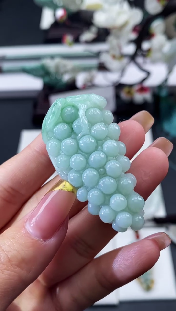 【闪购商品】翡翠颈饰未镶嵌天然缅甸翡翠A货