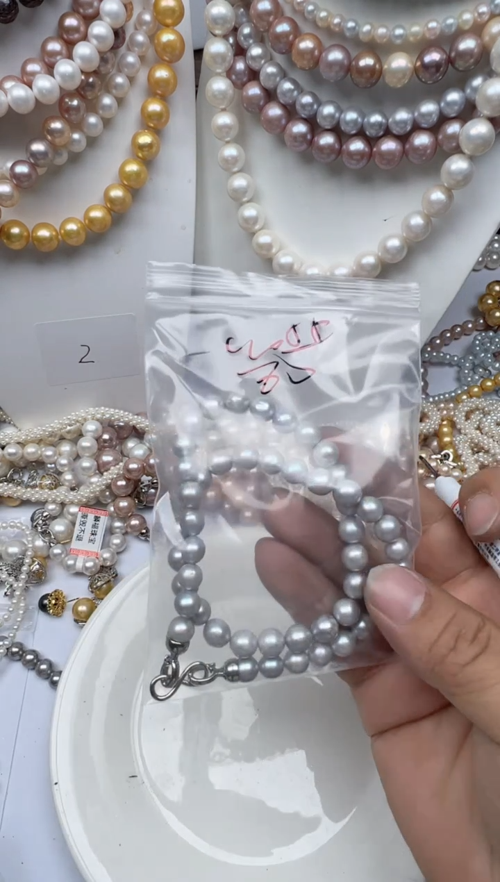 【闪购商品】淡水珍珠颈饰未镶嵌1
