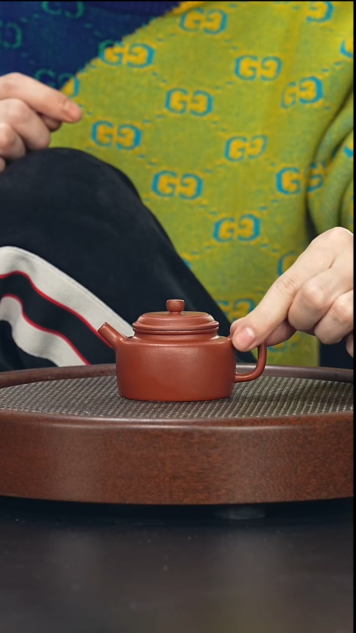 茶壶紫砂全手工微微瑕-A398