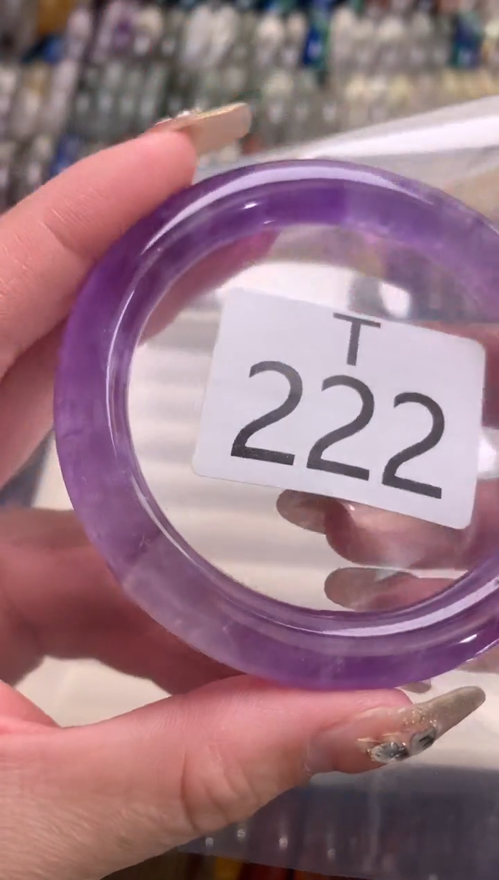 【闪购商品】水晶水晶手镯未镶嵌222-57