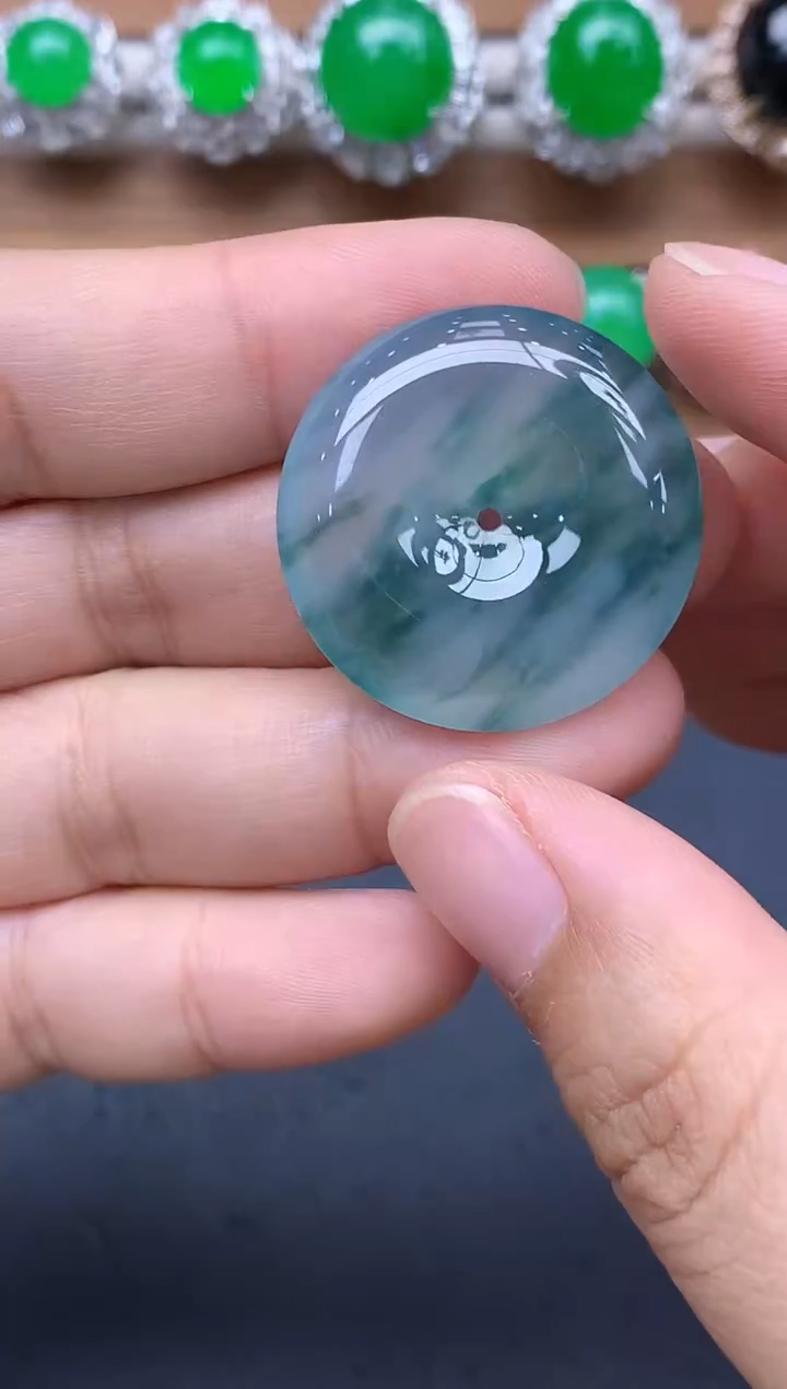 颈饰未镶嵌翡翠625-中国好珍宝