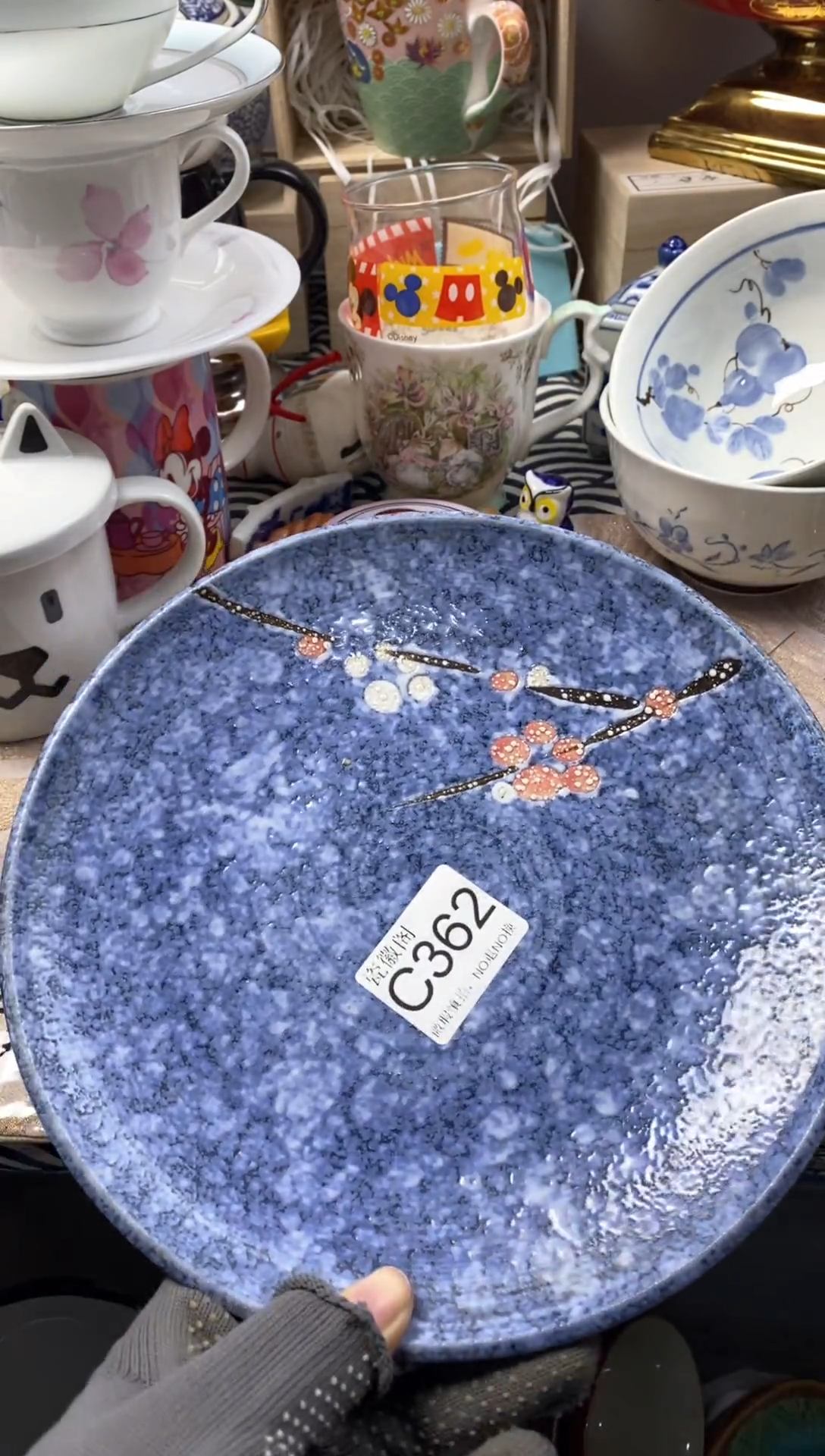 瓷片九*七默认微瑕，介意慎拍C362