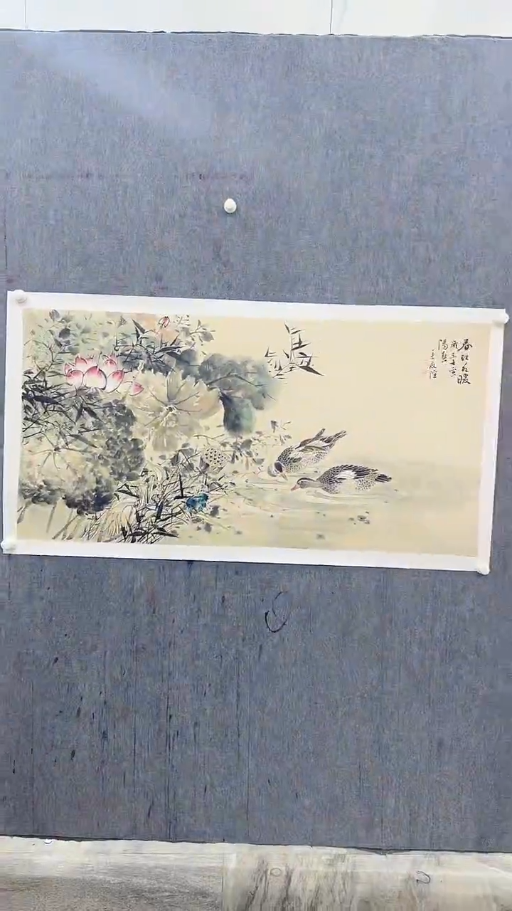 国画毛老师花鸟国画作品