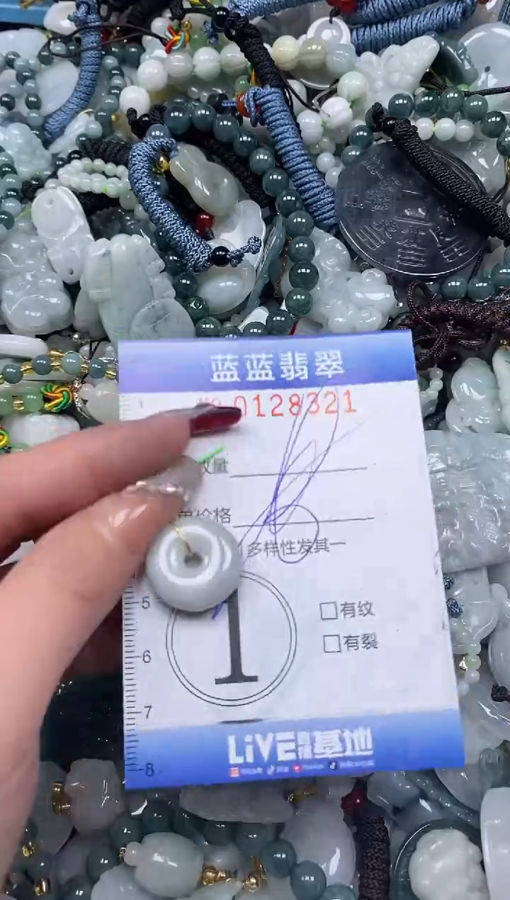 【闪购商品】翡翠颈饰未镶嵌闪购0128321多样性发其一