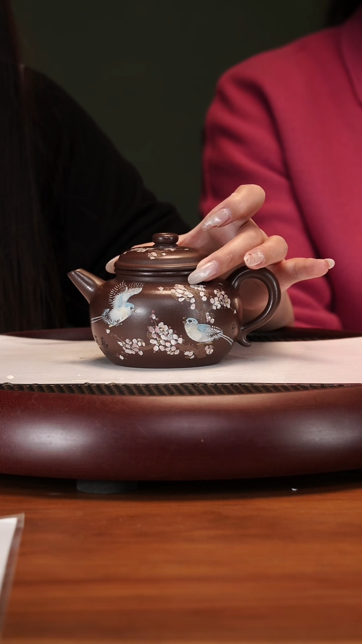 【闪购商品】紫砂茶壶2147ZXJ暗香龙潭紫泥260cc