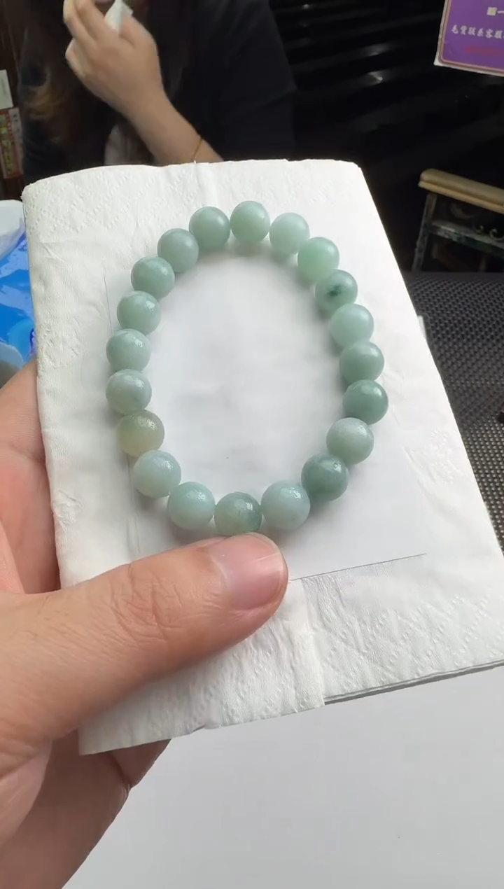 未镶嵌定制翡翠久**人--012559