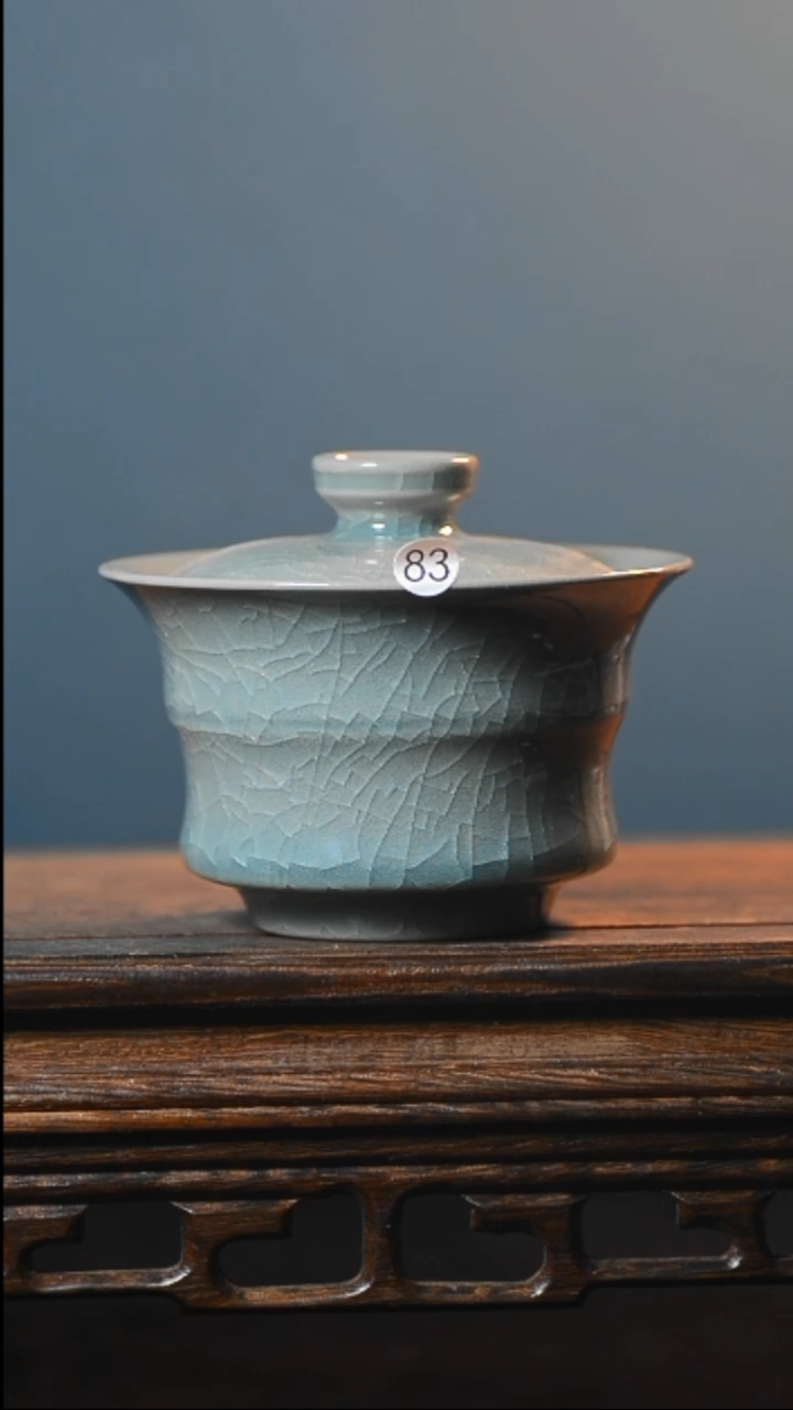 天*30号跳三才盖碗清凉寺汝瓷