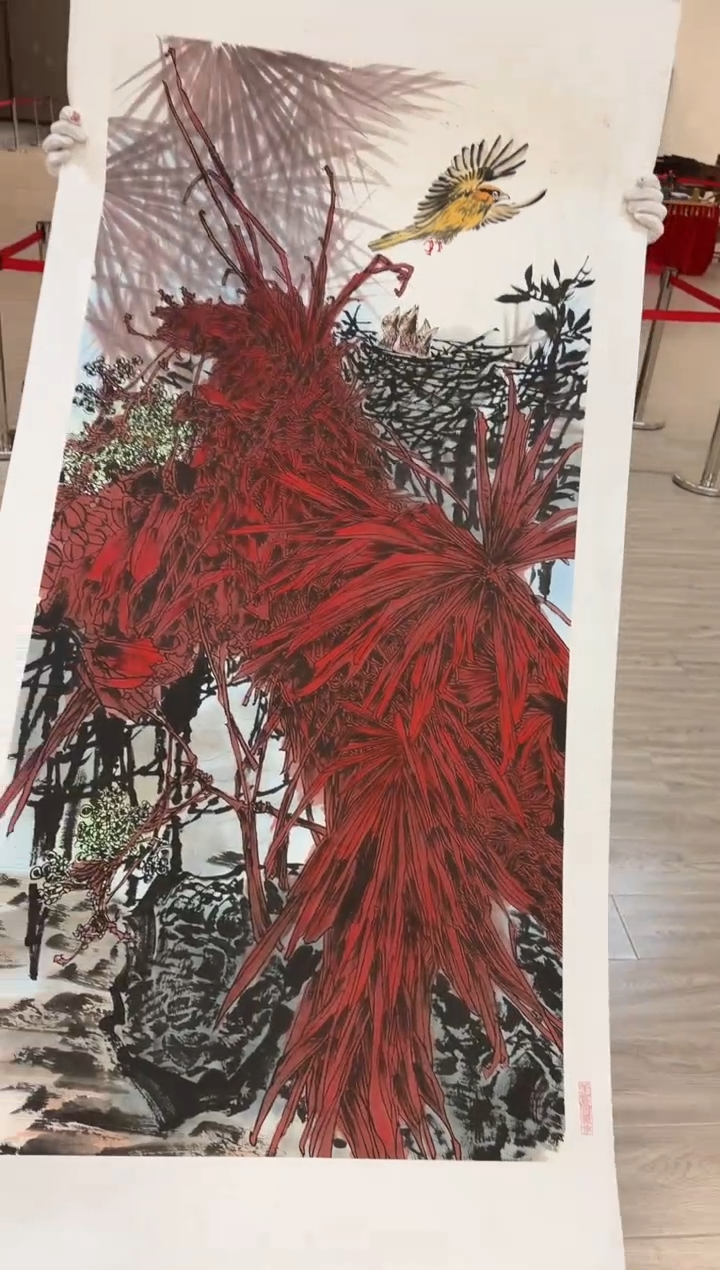 国画103《原作》赵隆轩美术馆李庆友老师作品