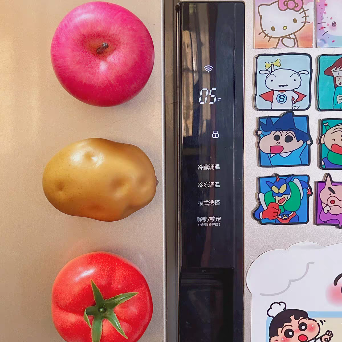新款仿真土豆苹果番茄水果蔬菜爆款冰箱贴ins风厨房diy装饰磁性