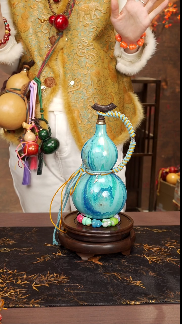 670 --高端工艺大漆酒葫芦--188