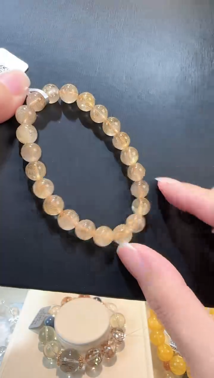 未镶嵌手串水晶手串