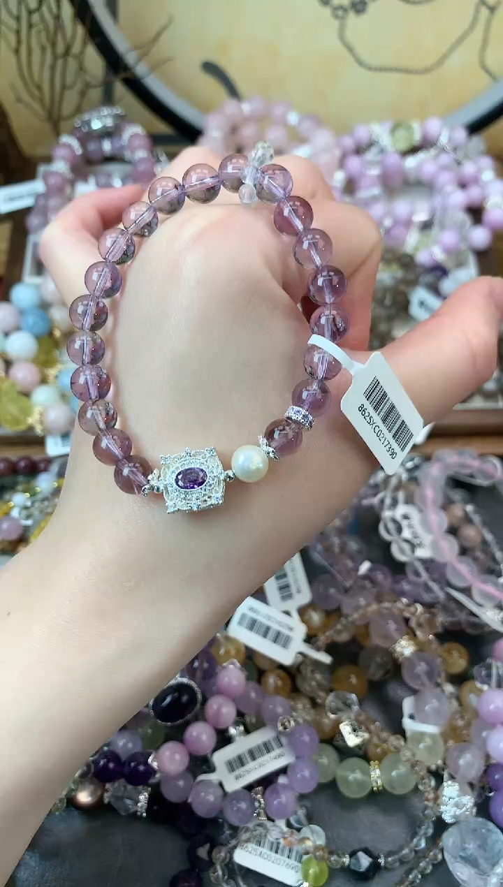 【闪购商品】紫晶手链未镶嵌143手串