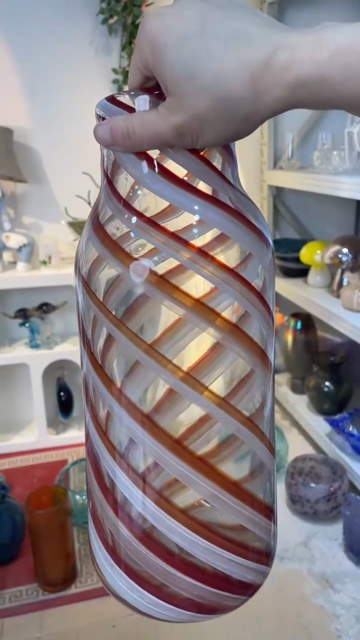 【闪购商品】琉璃高33直筒花瓶