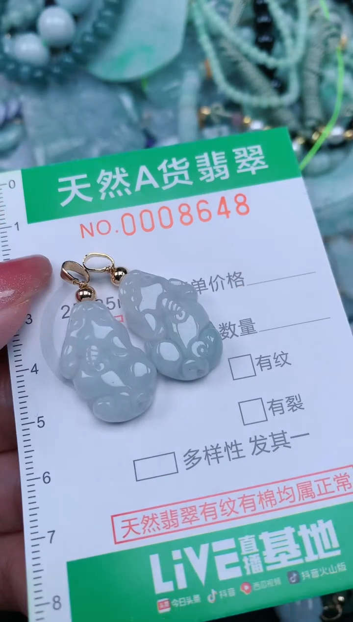 【闪购商品】翡翠颈饰未镶嵌.0008648