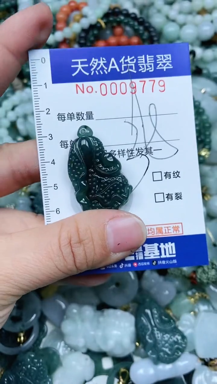 【闪购商品】翡翠吊坠(不含链)未镶嵌翡翠