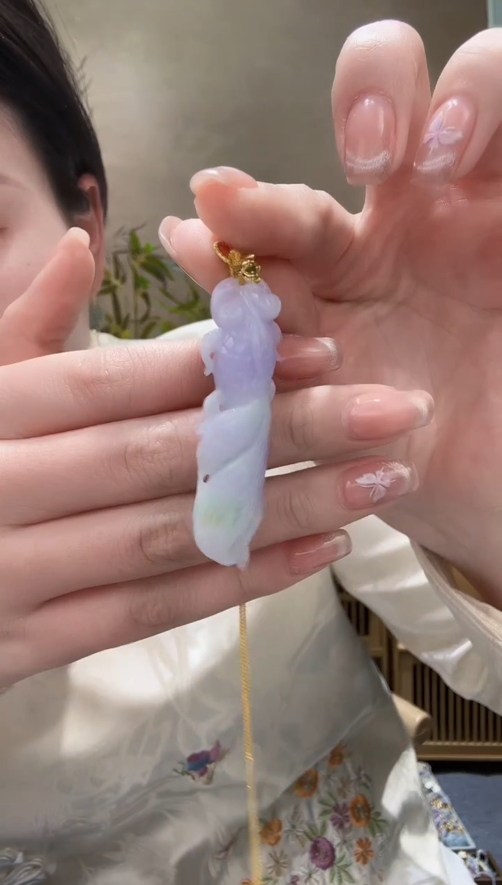 【闪购商品】翡翠颈饰未镶嵌吊坠