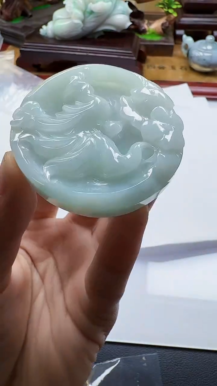 吊坠(不含链)未镶嵌翡翠1