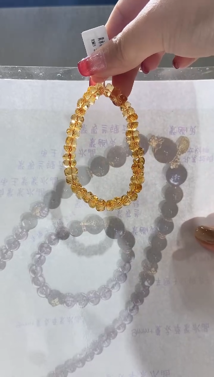 【闪购商品】水晶手链未镶嵌HTC 水晶手串 TB007