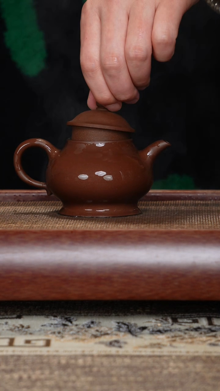 【闪购商品】紫砂茶壶微瑕潘壶老紫泥半手工