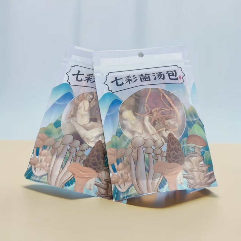 6168 七·彩·菌汤包