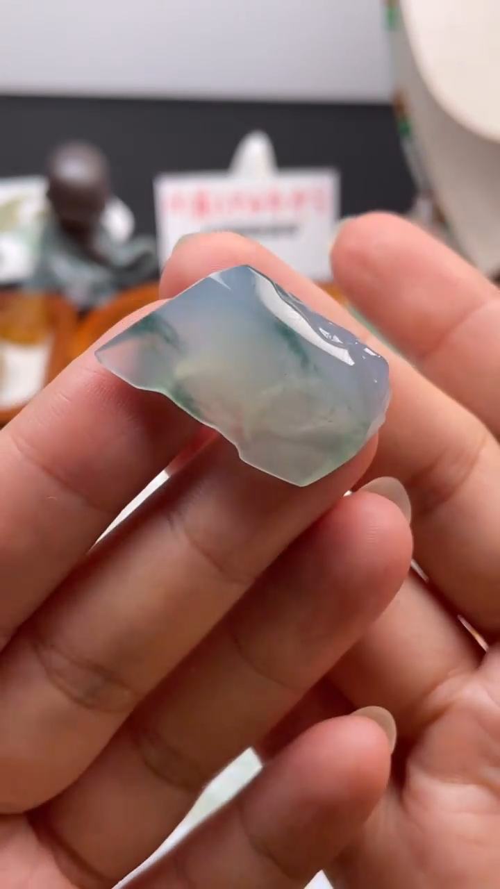 未镶嵌定制翡翠缅甸天然翡翠，包简工
