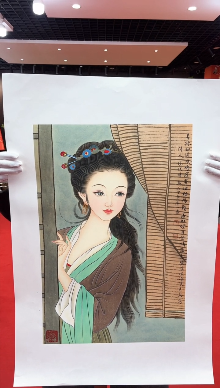 【闪购商品】国画道一老师亲笔绘画作品A22