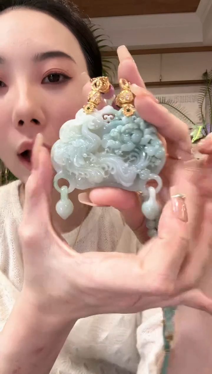 【闪购商品】翡翠颈饰未镶嵌国风