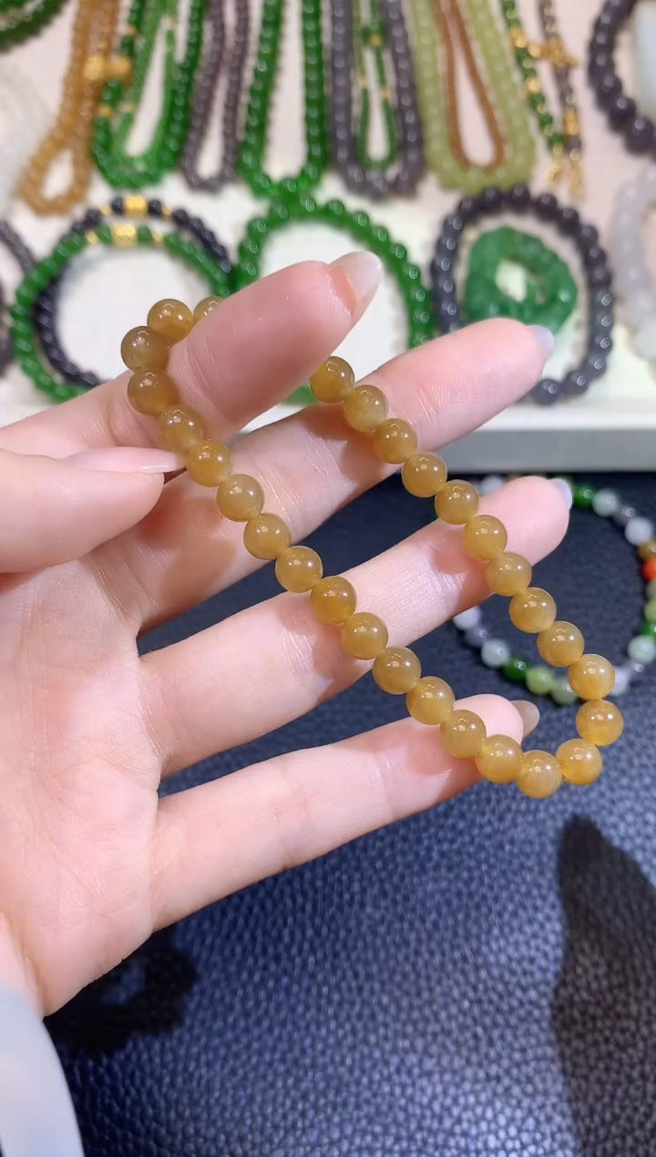 手串未镶嵌和田玉Z9 多样性发一件