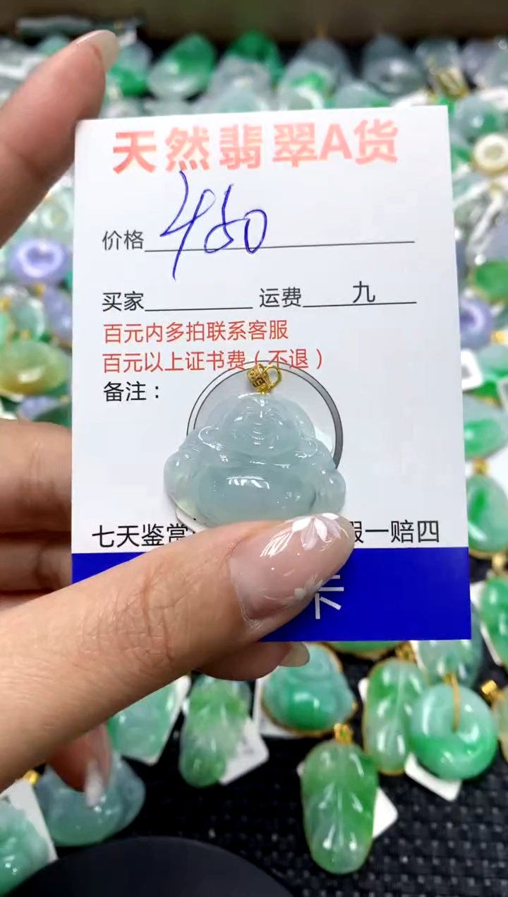 【闪购商品】翡翠颈饰18K金镶嵌111111111111111111