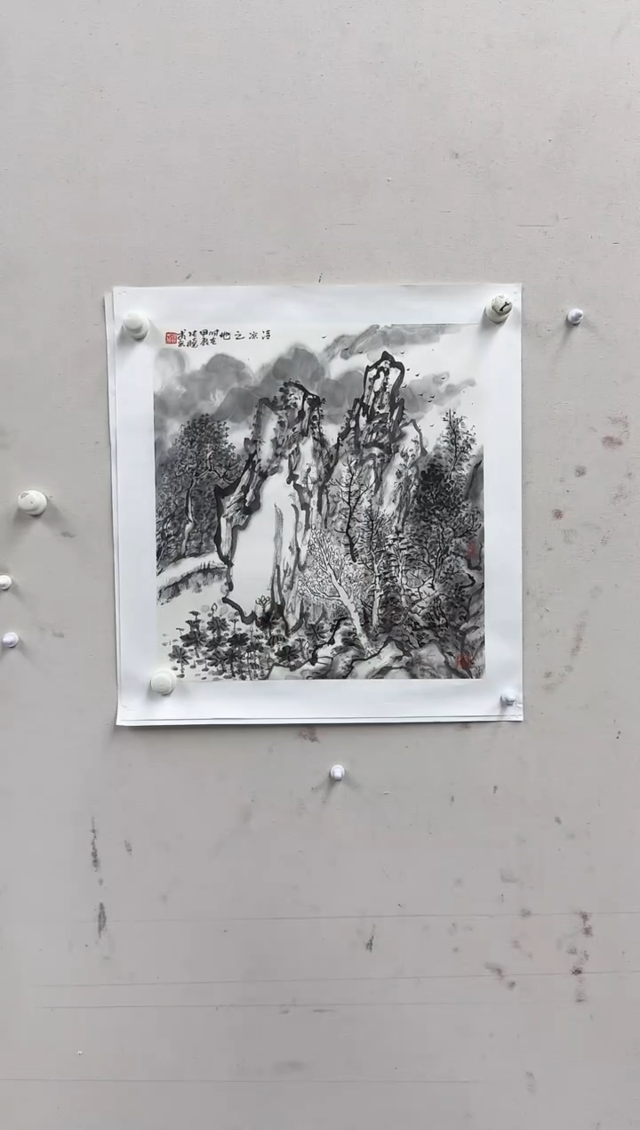 国画炳山艺术--张晓老师作品 