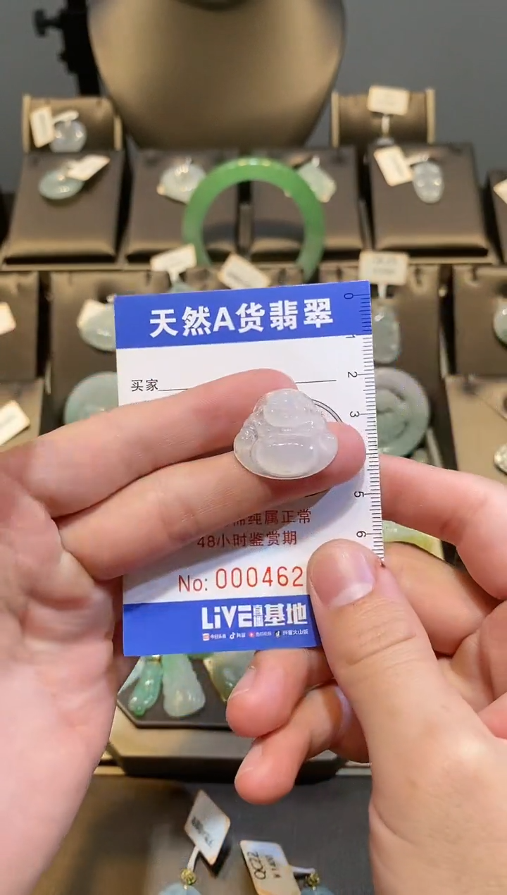 【闪购商品】翡翠颈饰未镶嵌纯天然A货翡翠一件