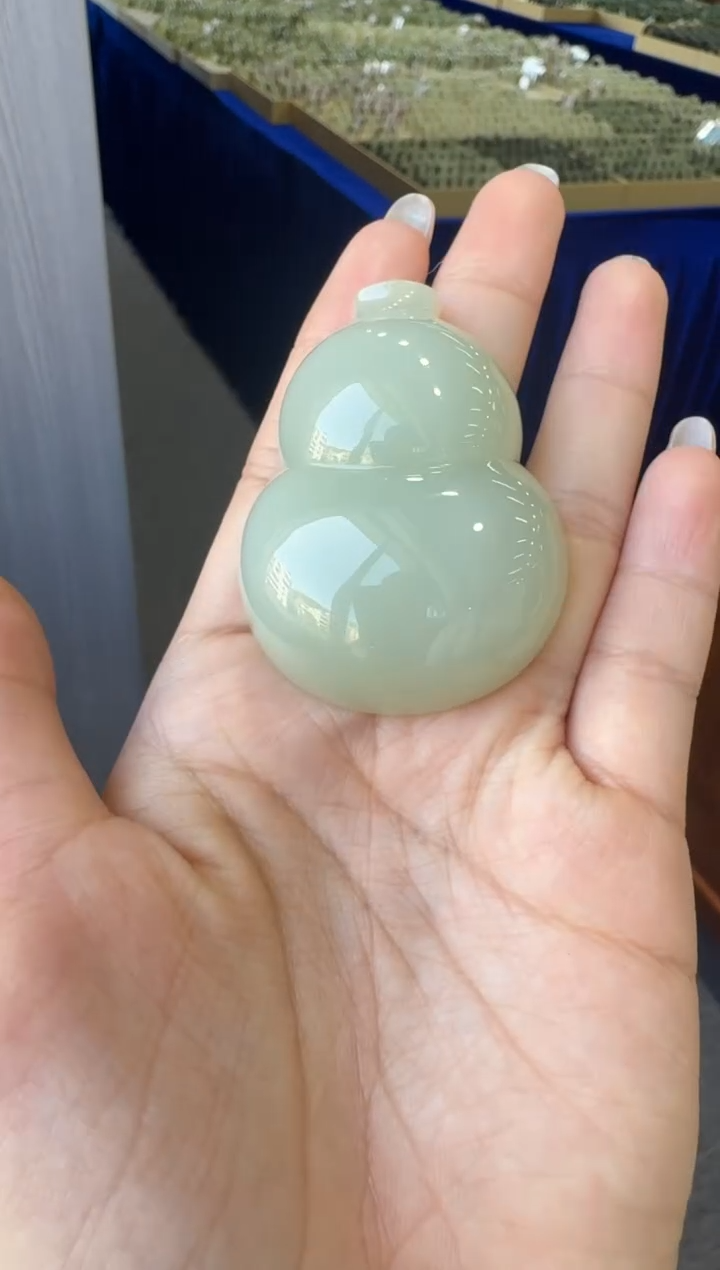 颈饰未镶嵌和田玉葫芦吊坠/配绳
