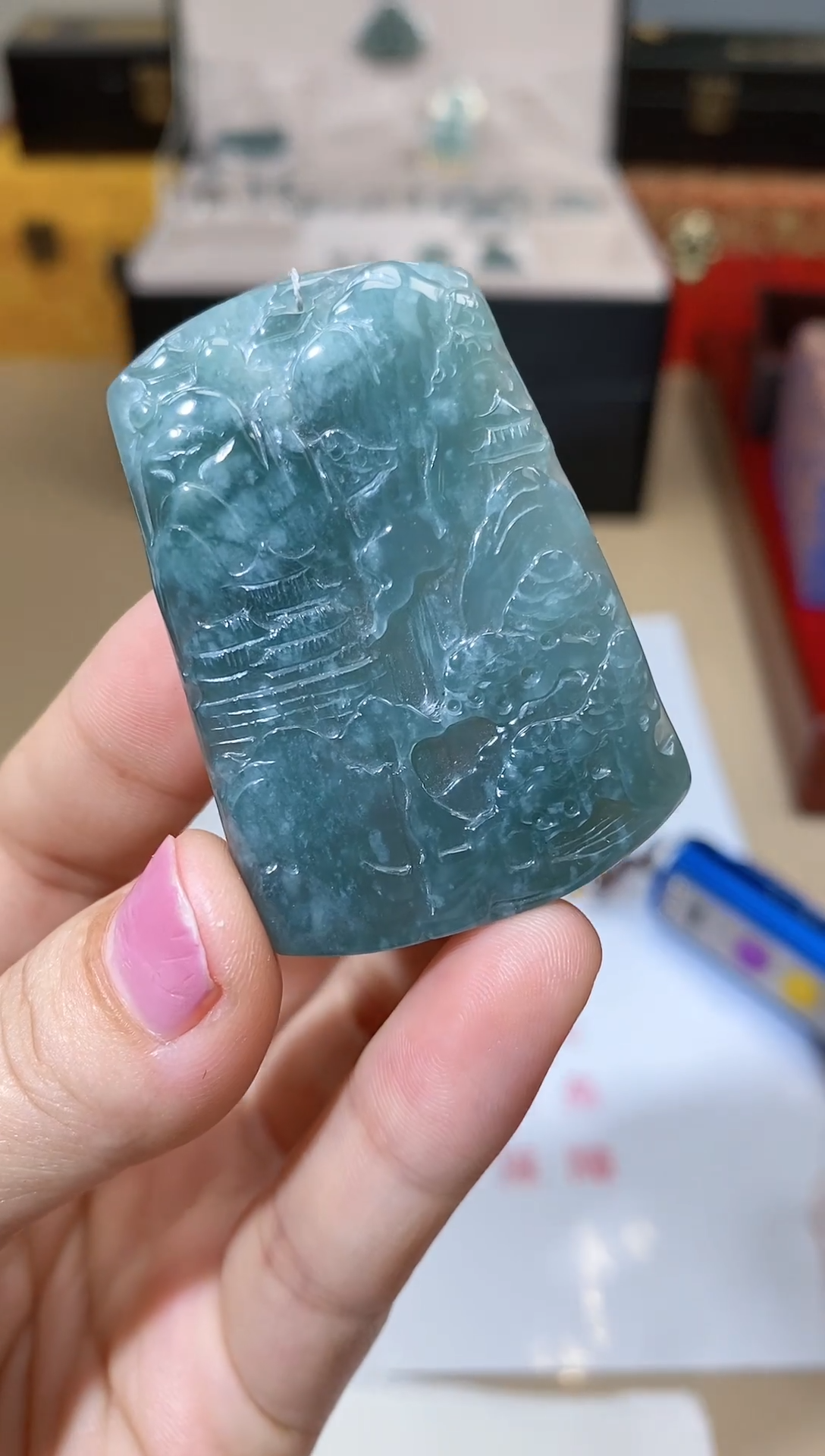 【闪购商品】翡翠颈饰未镶嵌天然A货翡翠