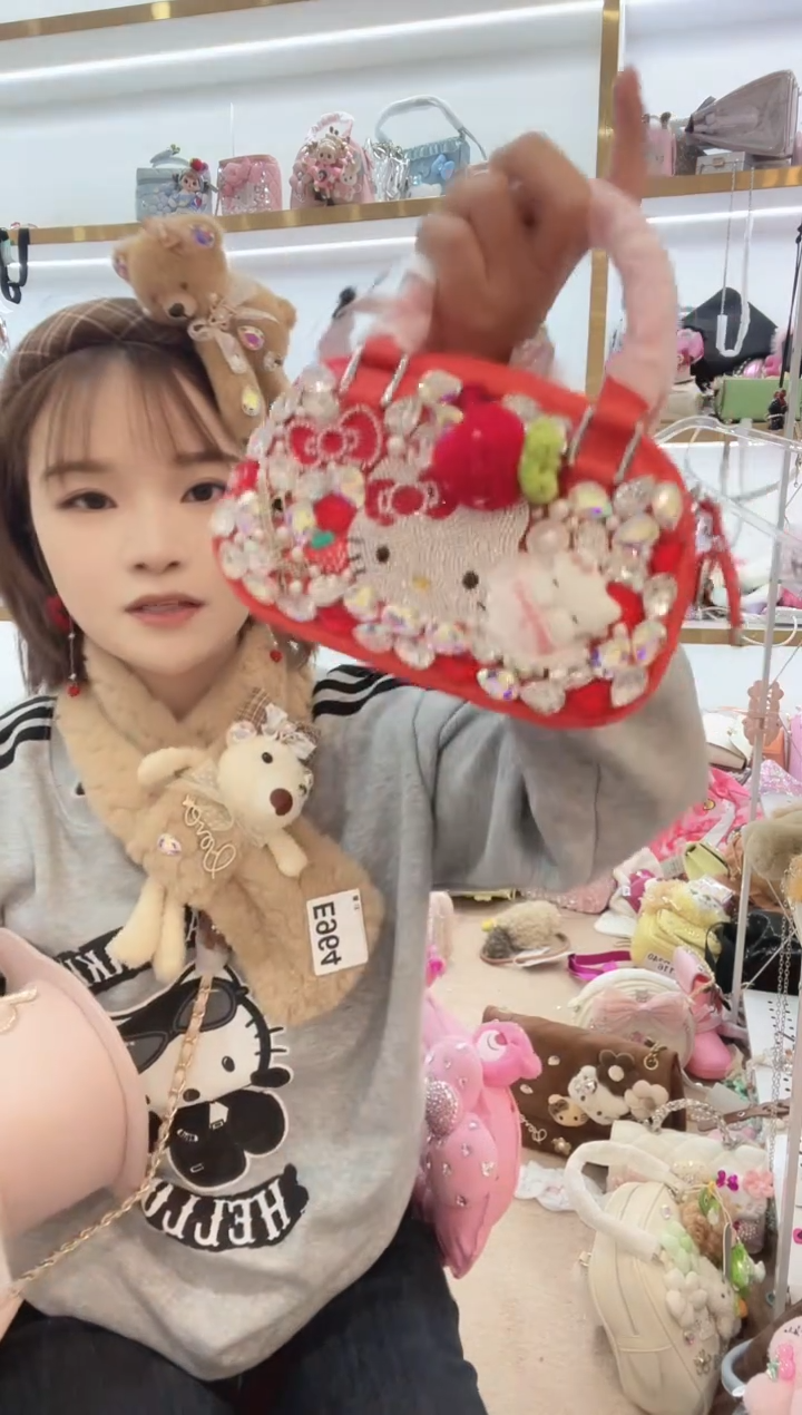 PVC格格家定制女包6881