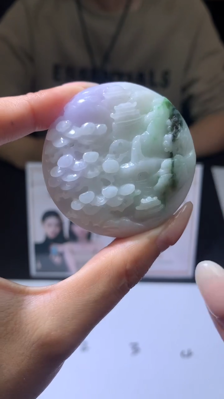 【闪购商品】定制翡翠未镶嵌不退不换CMH1件-A