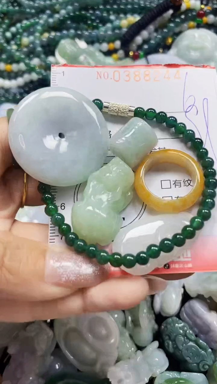 颈饰未镶嵌翡翠闪购0388244