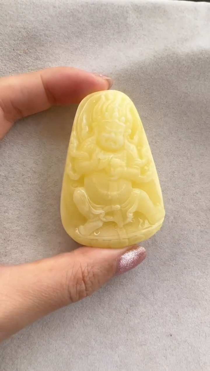 【闪购商品】定制琥珀未镶嵌10123059-吊坠