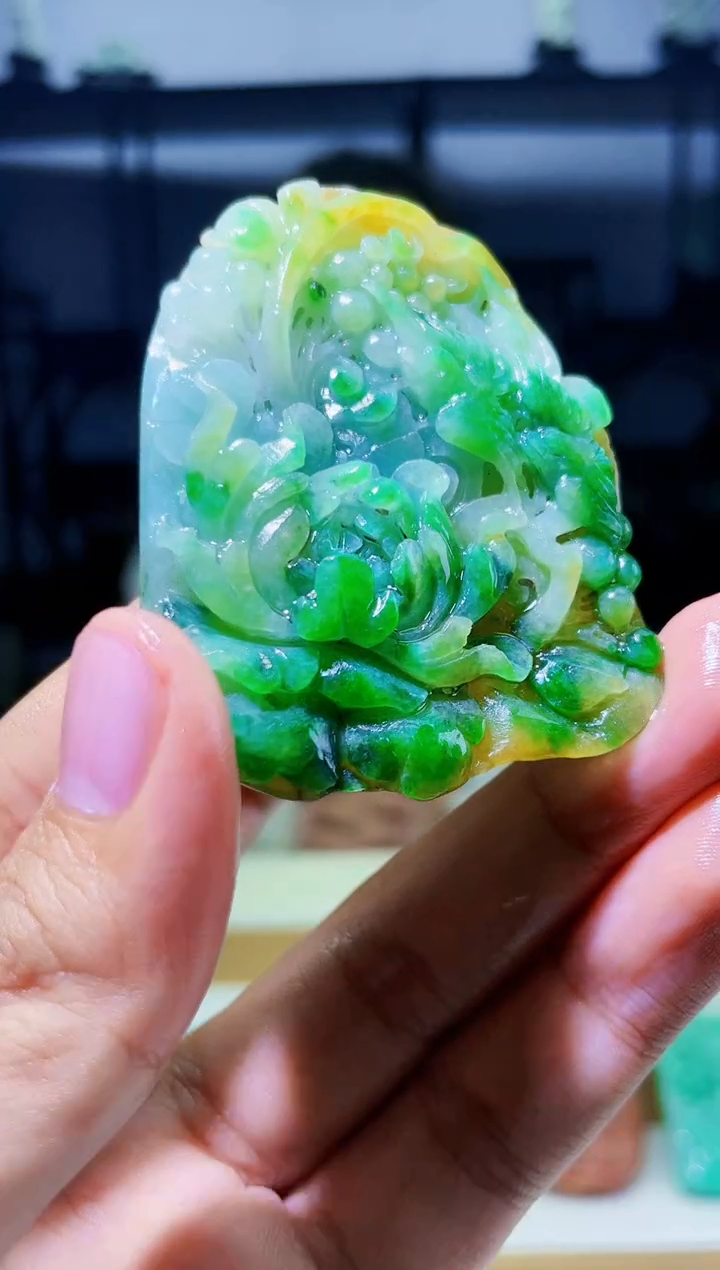 【闪购商品】定制翡翠未镶嵌毛货02210227