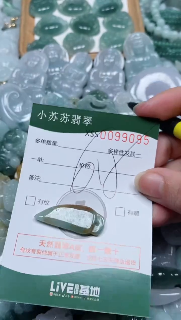 【闪购商品】翡翠颈饰未镶嵌闪购商品0099095