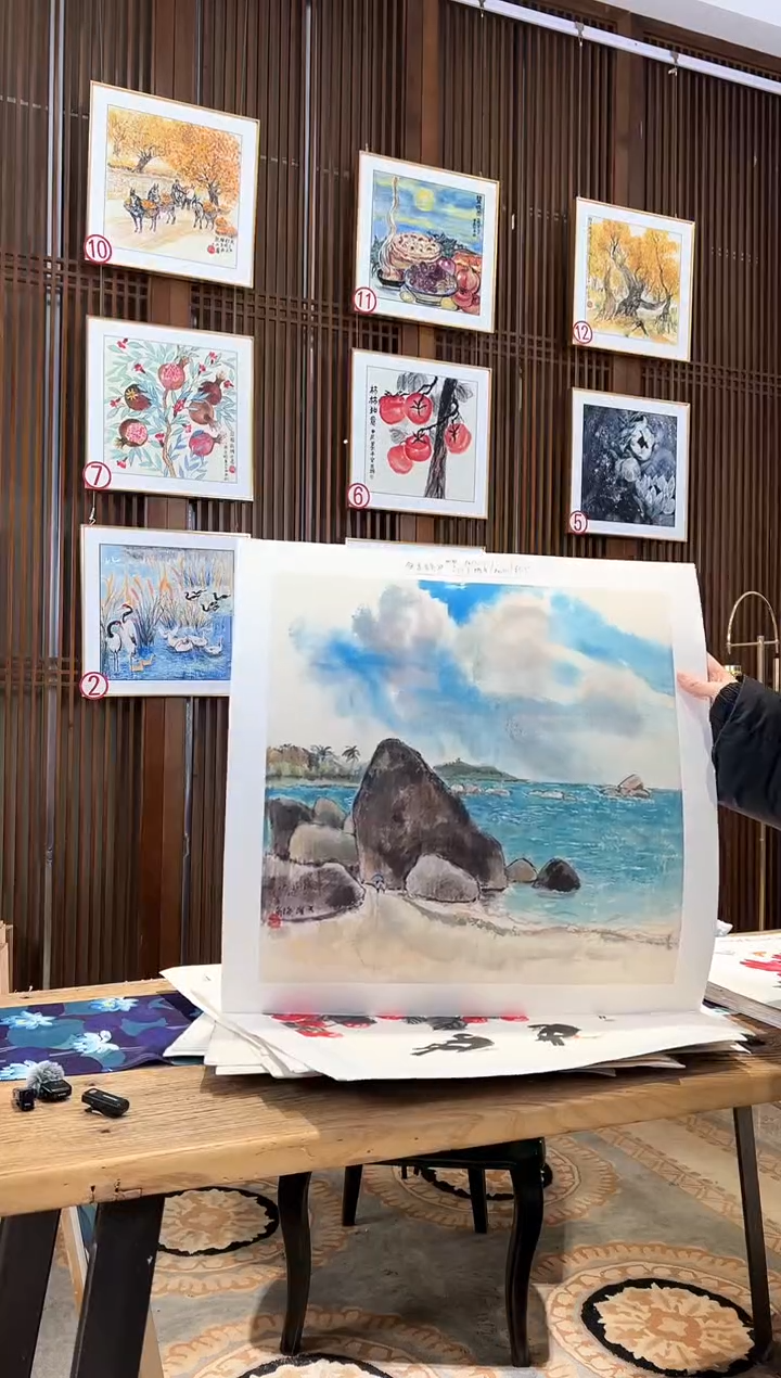 版画版画耿玉琨名章限量版画S