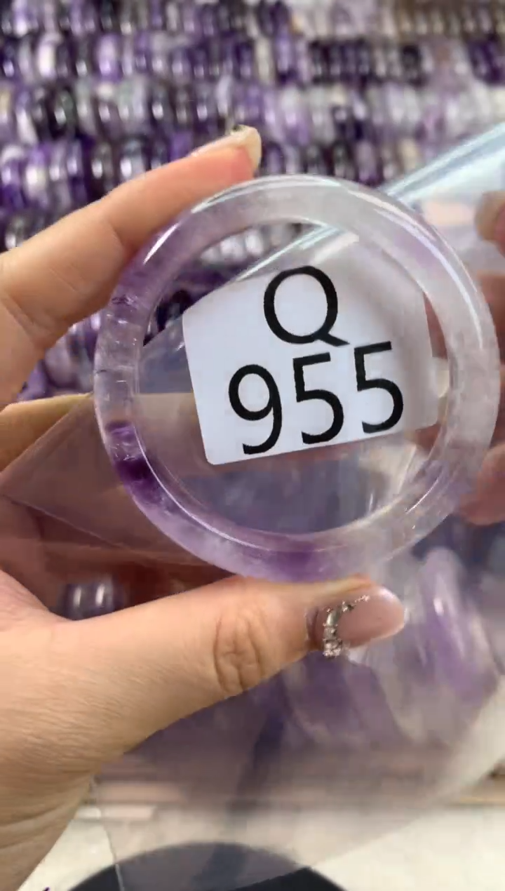 【闪购商品】水晶水晶手镯Q未镶嵌955-50