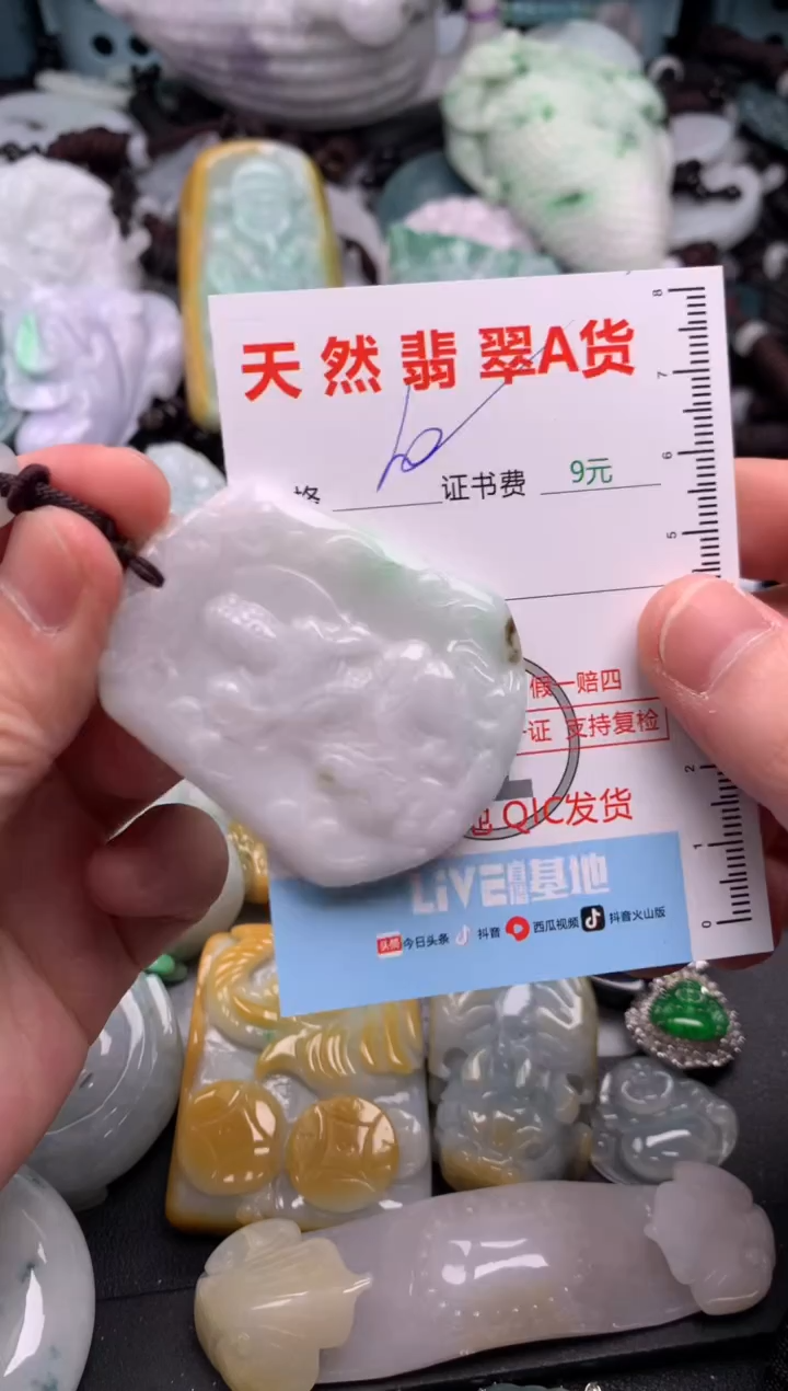 吊坠(不含链)未镶嵌翡翠1