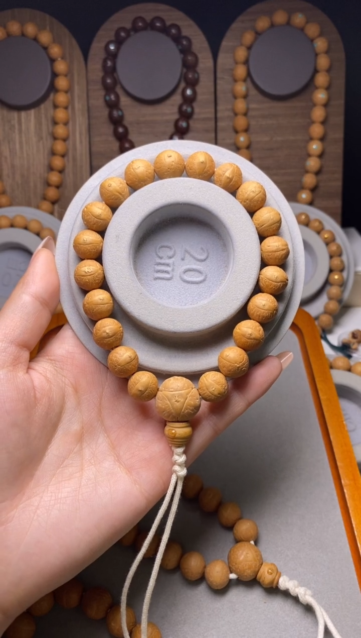 吊坠凤眼菩提12加素串