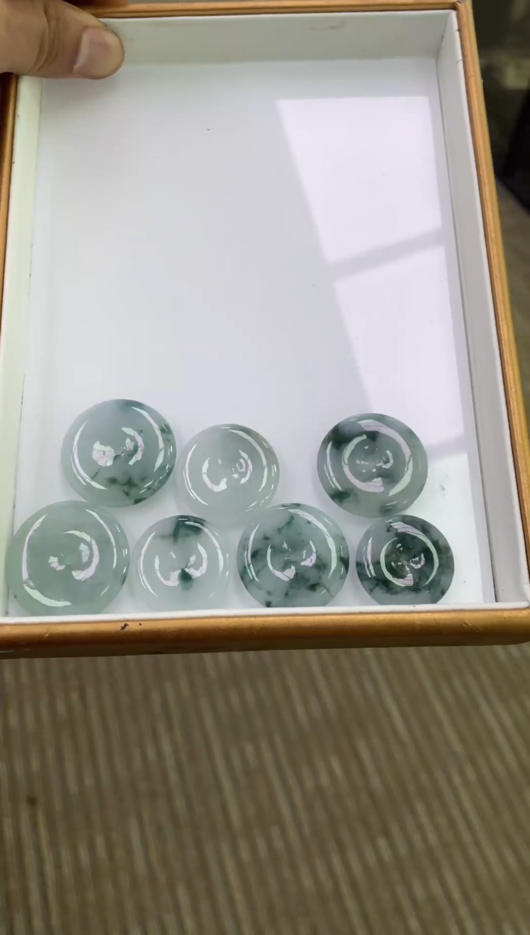 颈饰未镶嵌翡翠翡翠平安扣 多样性发1