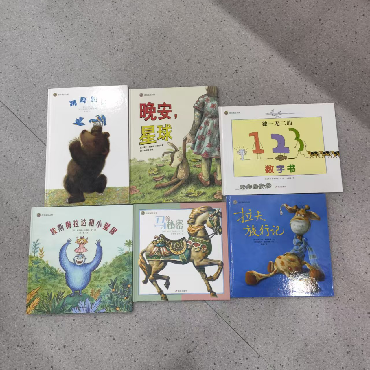 明天社捡漏精装绘本6册 JYX