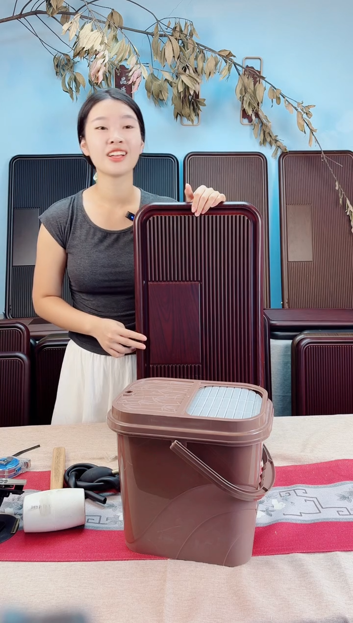 Z*.凌龙红色款式茶盘60*32*4